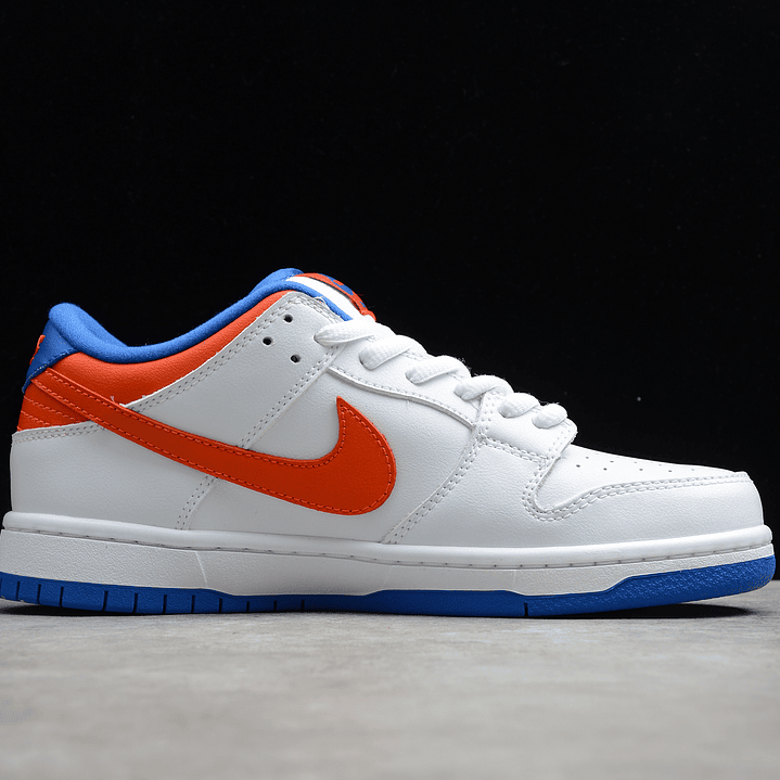 Dunk low SB pro white royal blue orange 2