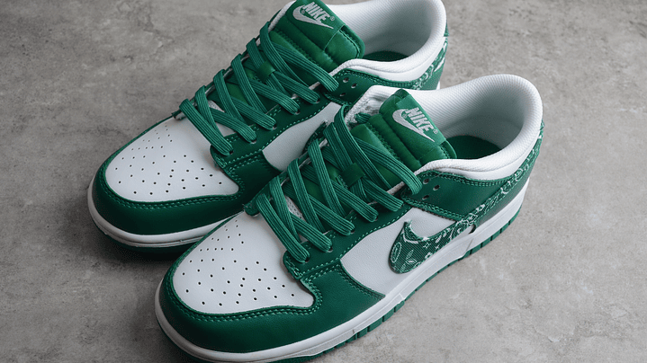 Dunk low paisley green 5