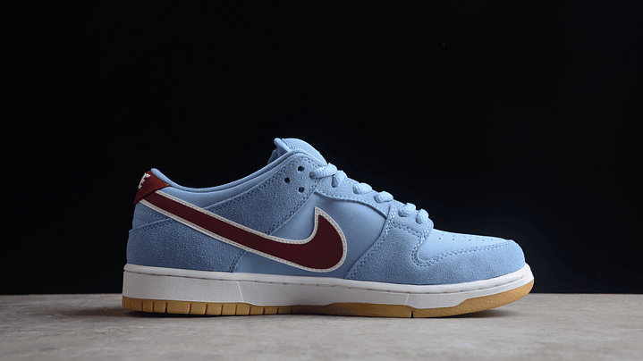 Dunk low sb valor blue team maroon 2