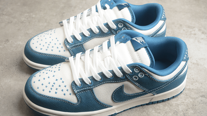 Dunk low sashiko industrial blue 5