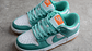 Dunk low turquoise green glum - Miniatura 5