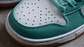Dunk low turquoise green glum - Miniatura 6