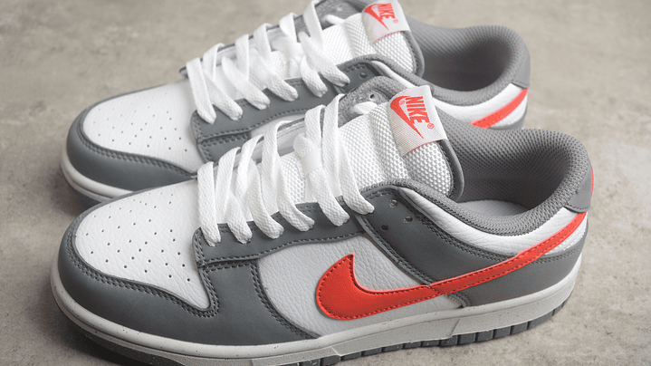 Dunk low next nature smoke grey light crimson 5