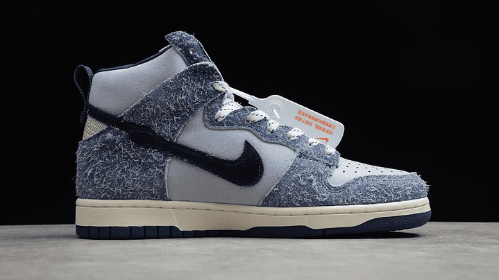 Dunk high x notre midnight navy 2