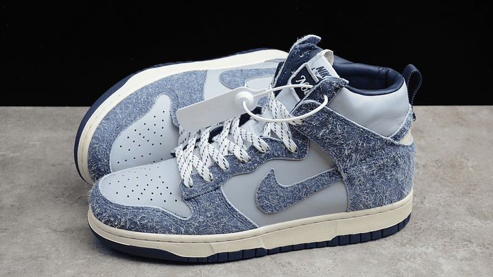 Dunk high x notre midnight navy 5