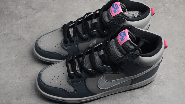 Dunk high medium gray 5