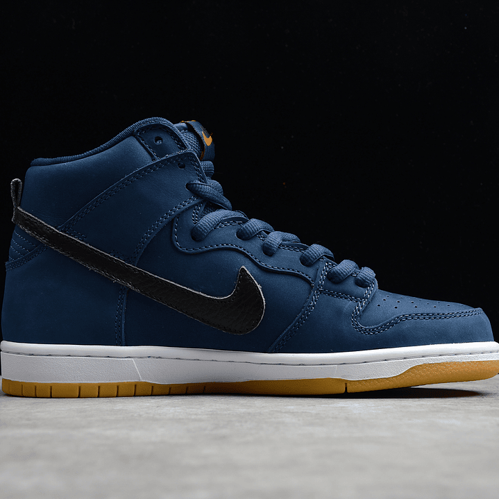 Dunk high orange label midnight navy 2