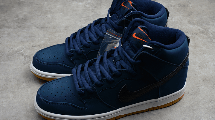 Dunk high orange label midnight navy 5