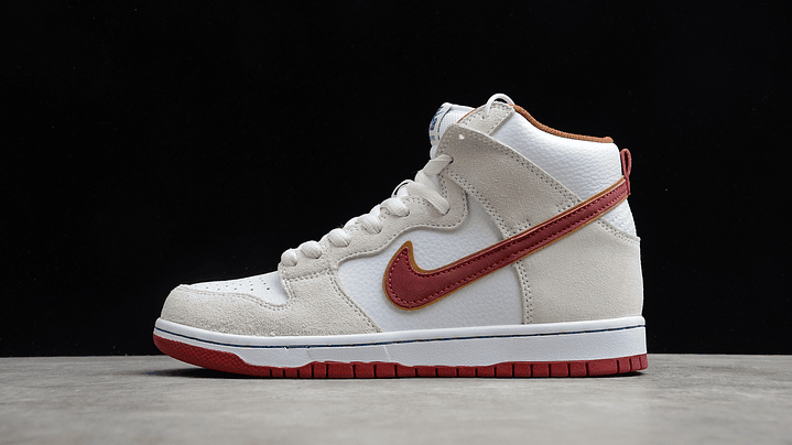Dunk high sail bright crimson 1