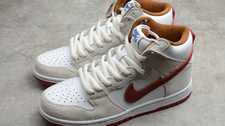 Dunk high sail bright crimson 5