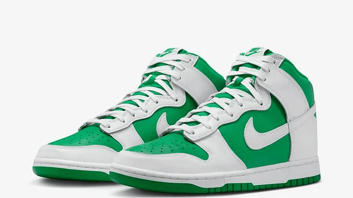 Dunk high pine green 2