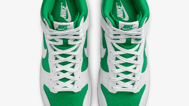 Dunk high pine green 4