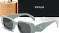 Gafas Prada verde agua - Miniatura 1