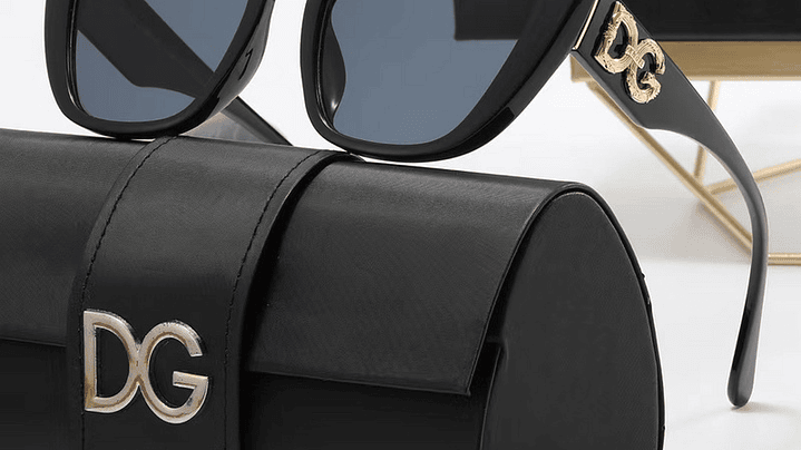 Gafas dolce & Gabanna cat  full black 1