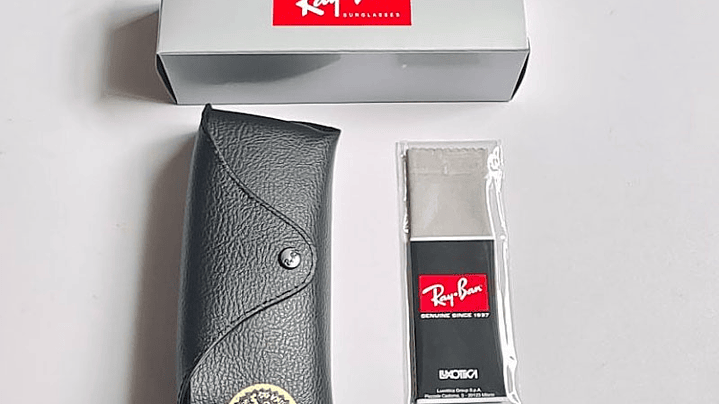 Gafas Ray Ban  wayfarer gris oscuro/negro 2