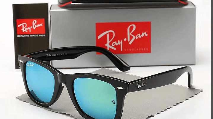 Gafas Ray Ban  wayfarer celeste/negro 1