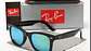 Gafas Ray Ban  wayfarer celeste/negro - thumbnail 1