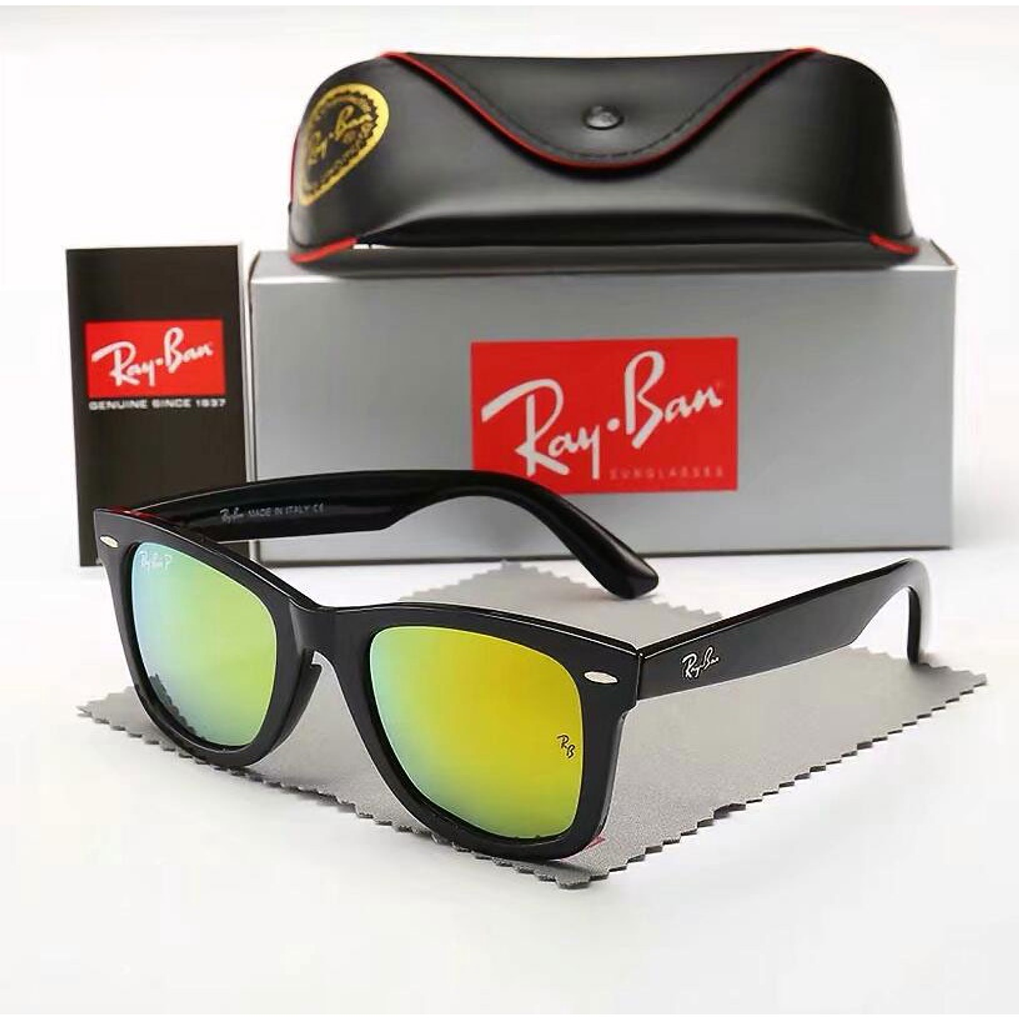 Gafas Ray Ban  wayfarer verde/negro 1