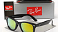 Gafas Ray Ban  wayfarer verde/negro - Miniatura 1