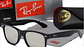 Gafas Ray Ban  wayfarer gris claro/ negro - Miniatura 1