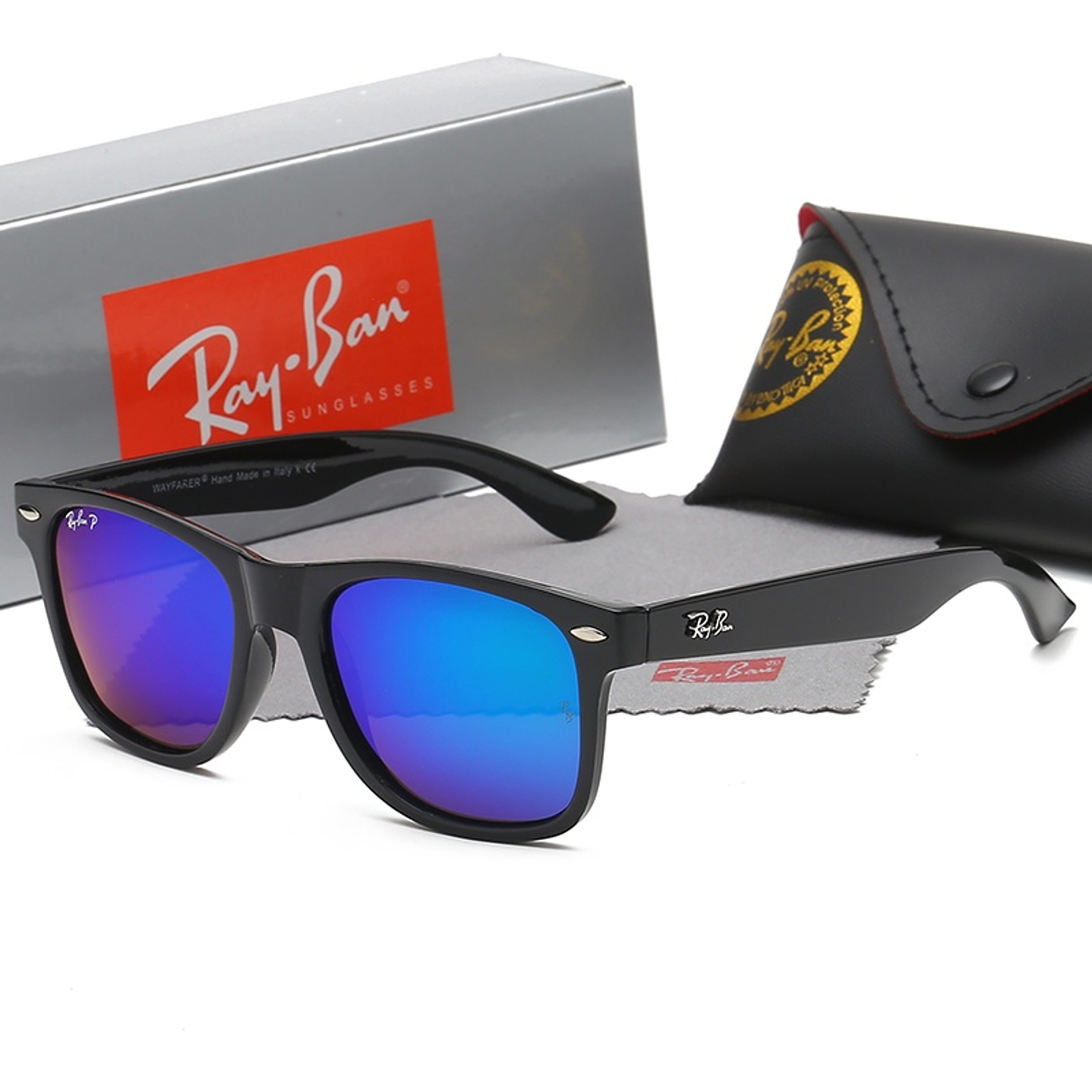 Gafas Ray Ban  wayfarer azul/ negro 1