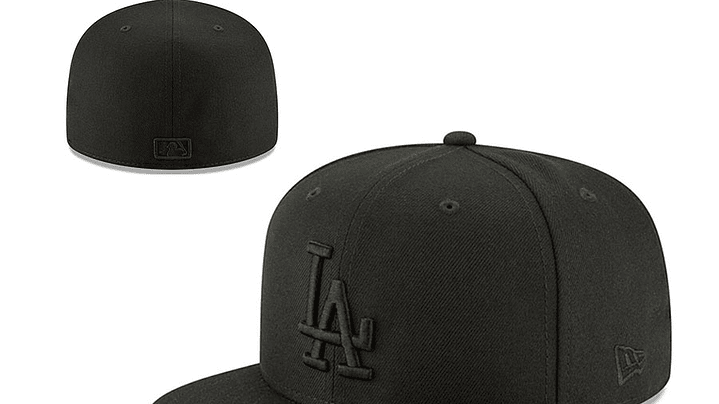 Gorra plana New era LA full black 1