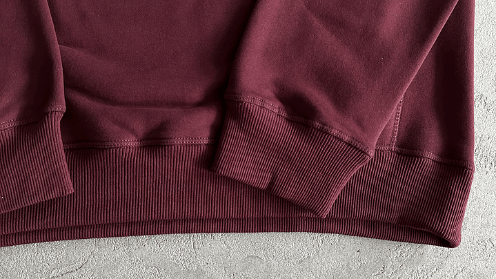 Hoodie Corteiz wine 6