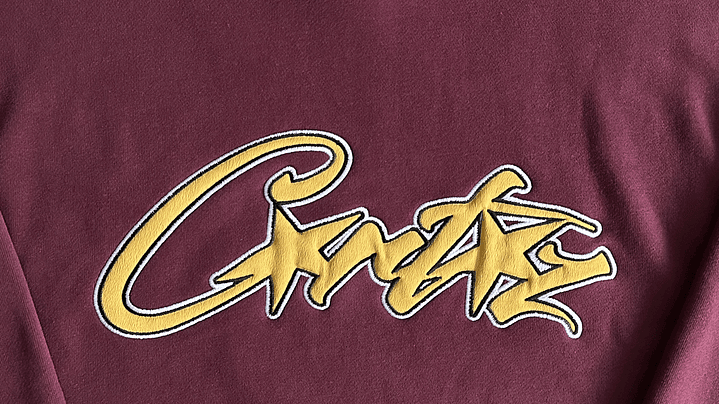 Hoodie Corteiz wine 4