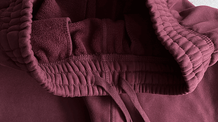 Pants Corteiz wine 3