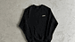 Crewneck corteiz negro minimalista  - Miniatura 1