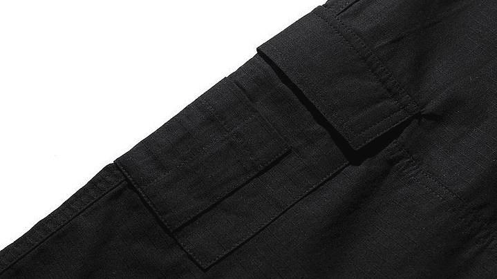 Cargo Corteiz negro/blanco 3