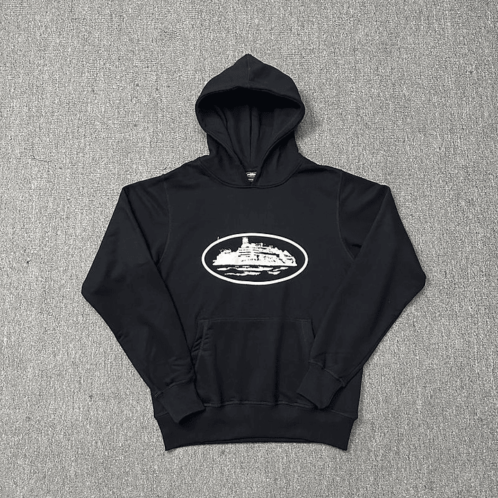 Hoodie Corteiz black Island 2