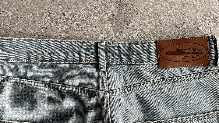 Short Baggy denim Corteiz island 5