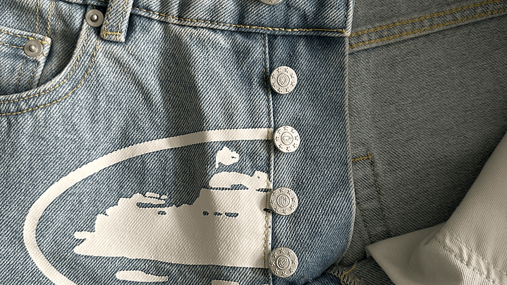 Short Baggy denim Corteiz island 8