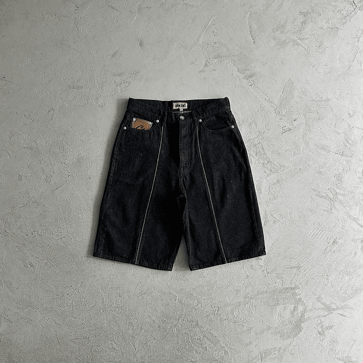 Short denim black Corteiz Star 2