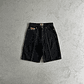 Short denim black Corteiz Star - Miniatura 2