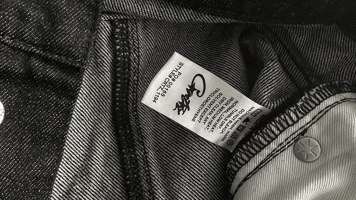 Short denim black Corteiz Star 6