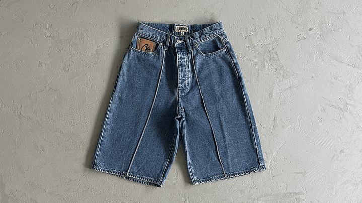 Short denim Corteiz Star 2