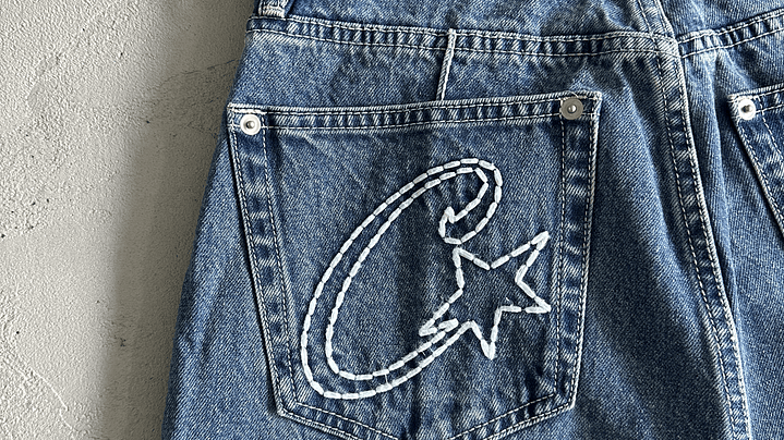 Short denim Corteiz Star 5