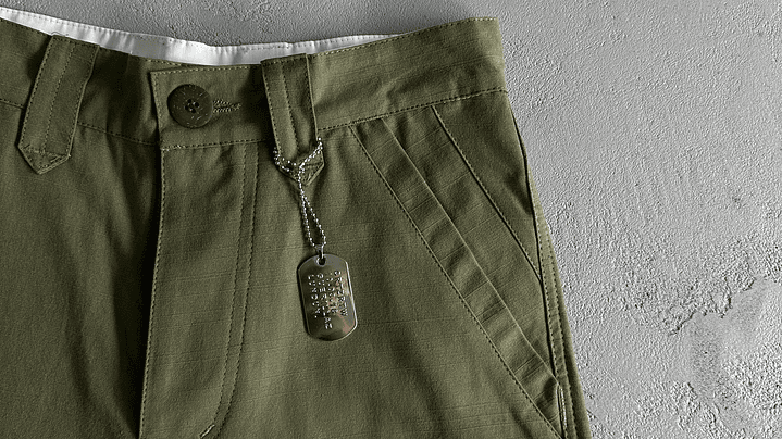 Short Corteiz Slant pocket green  8