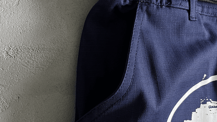 Short Corteiz cargo navy island 6