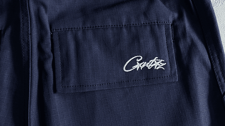 Short Corteiz cargo navy island 8