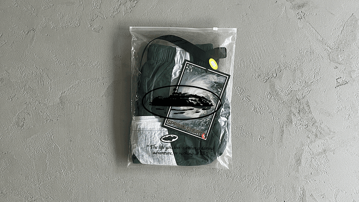 Short Corteiz Slant pocket green 3