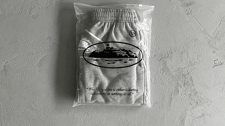 Short Corteiz Alcatraz basic Grey 3