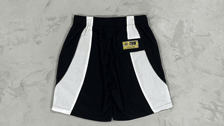 Short Corteiz Slant pocket black 2