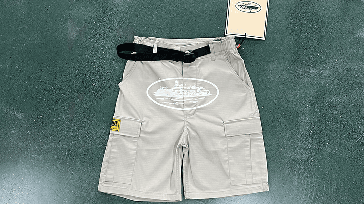 Short Corteiz cargo Khaki 1