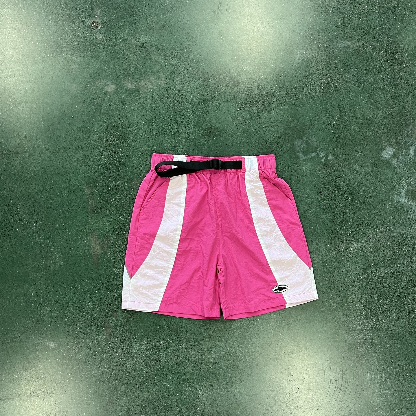 Short Corteiz Slant pocket pink 2