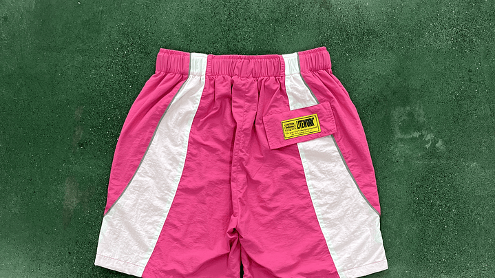 Short Corteiz Slant pocket pink 3