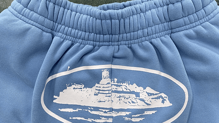 Short Corteiz Alcatraz basic sky blue 2