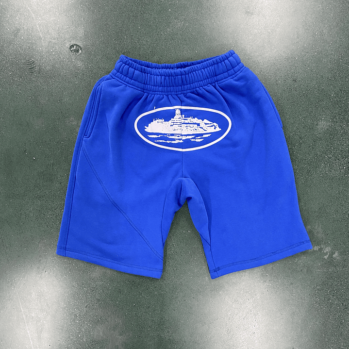 Short Corteiz Alcatraz basic blue 1